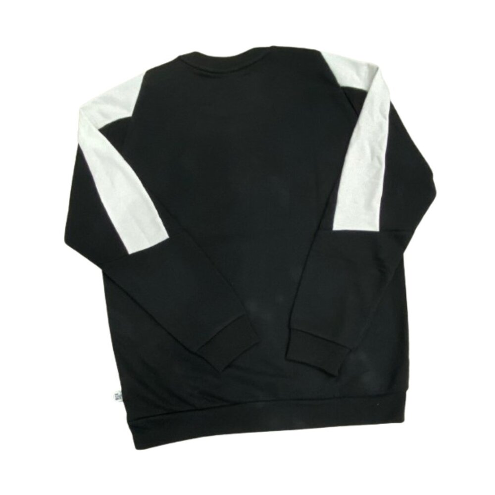 NWT Men's Adidas Future Icons Embroidered Badge Black Sweatshirt Size M, L, XL - Picture 5 of 9